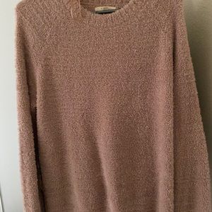oversized mauve sweater